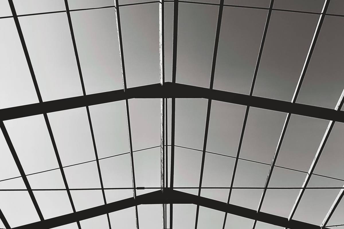 Lagerüberdachung (Beispielfoto)